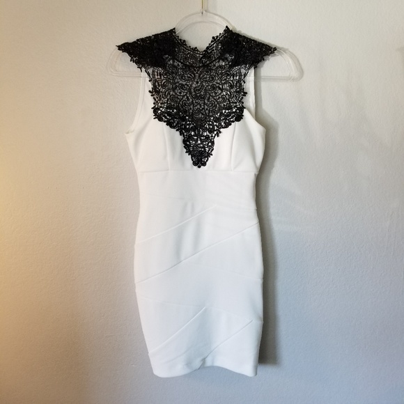 Emerald Sundae Dresses & Skirts - SOLD 💫 Black and Ivory Dress S (NWT)